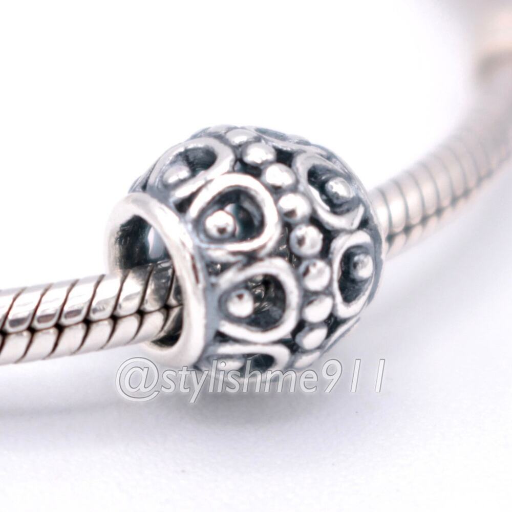 Authentic Pandora Retired A CLOUD'S SILVER LINING Charm